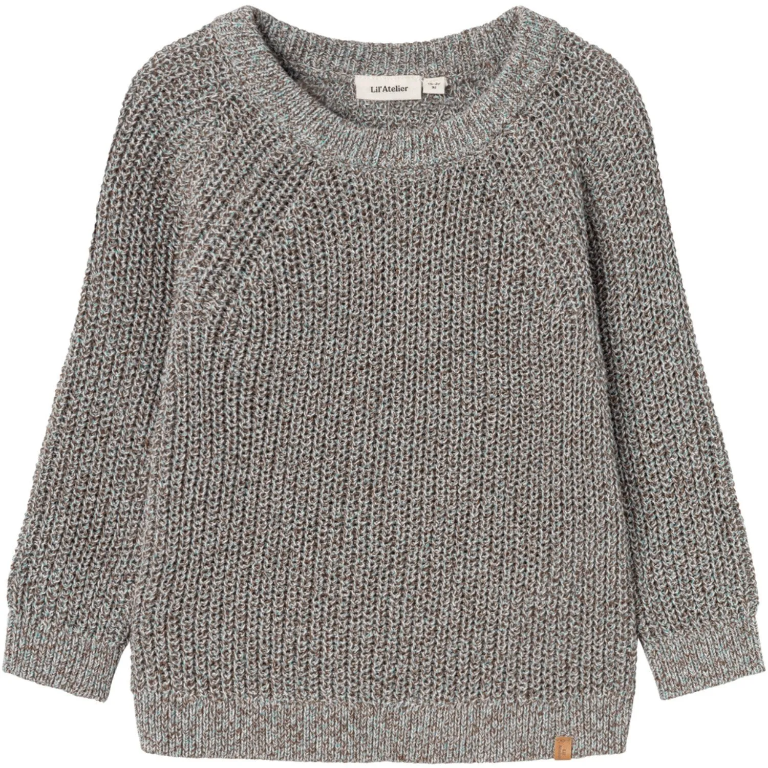 Lil'Atelier Sky Gray Noro Knit Blouse