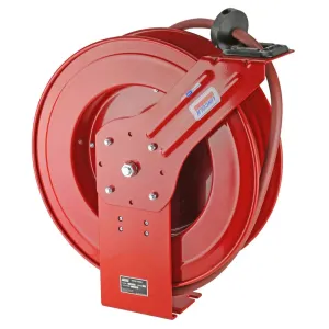 Lincoln 3MJK4 Spring Return Hose Reel, Air, Water (300 psi, 50 ft, 3/8" ID)