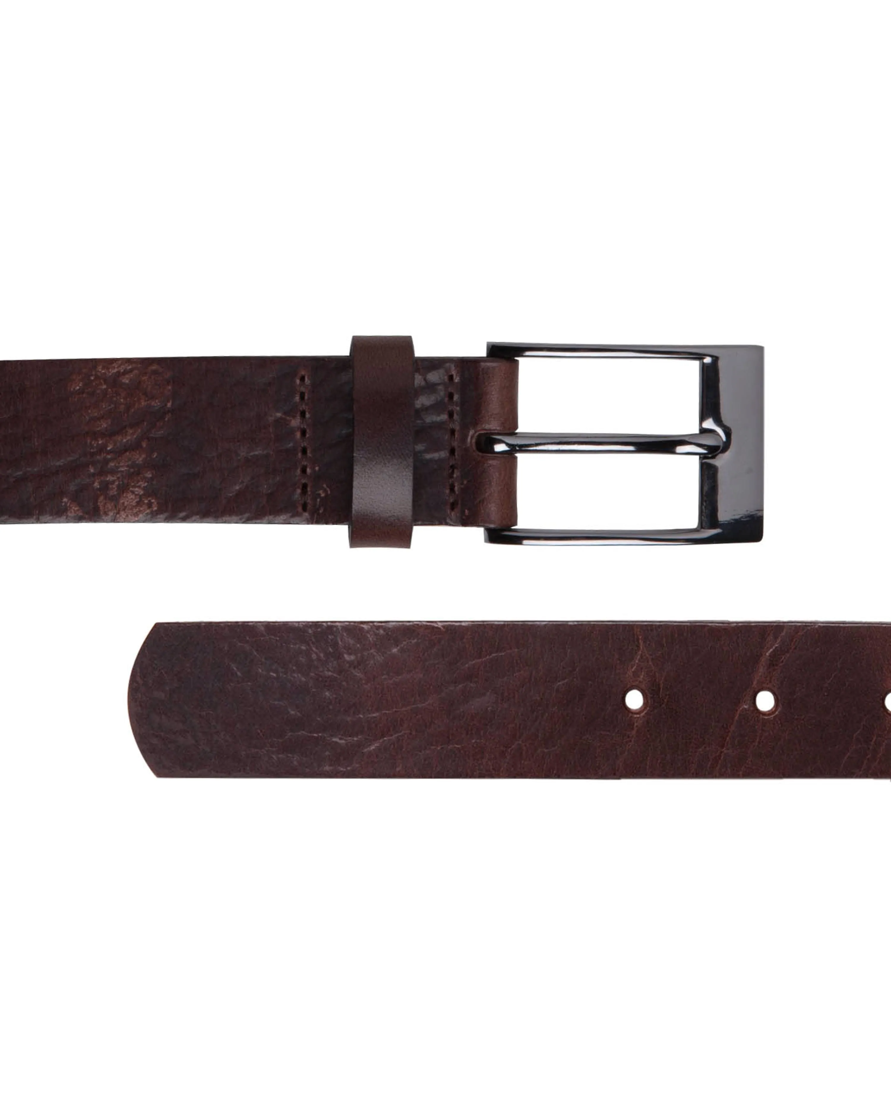 Made In England Brown Leather Belt