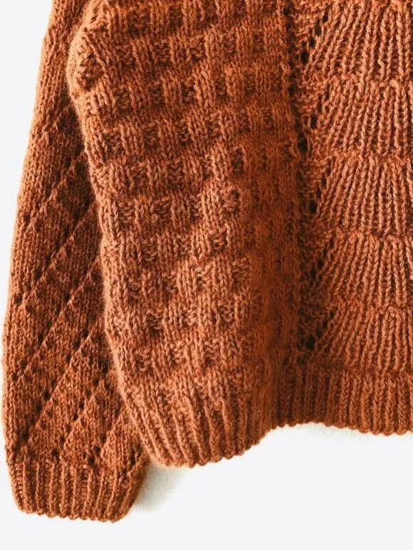 Magnum sweater by Önling, No 1   silk mohair knitting kit