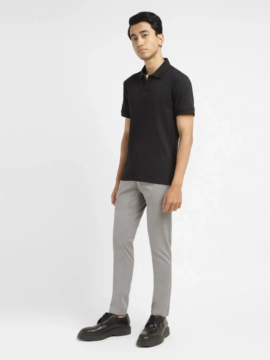 Men's 512 Grey Slim Tapered Fit Chinos