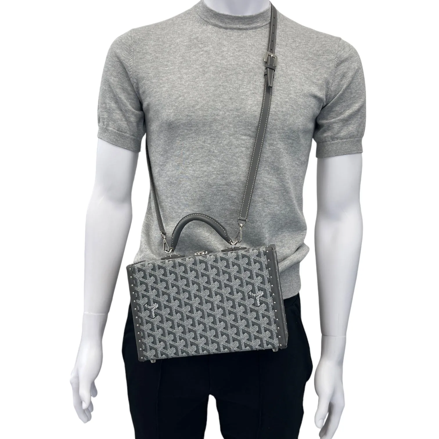 Men's Grand Hotel Trunk Bag Grey