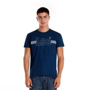 MENS' ROUND NECK LOGO TEE