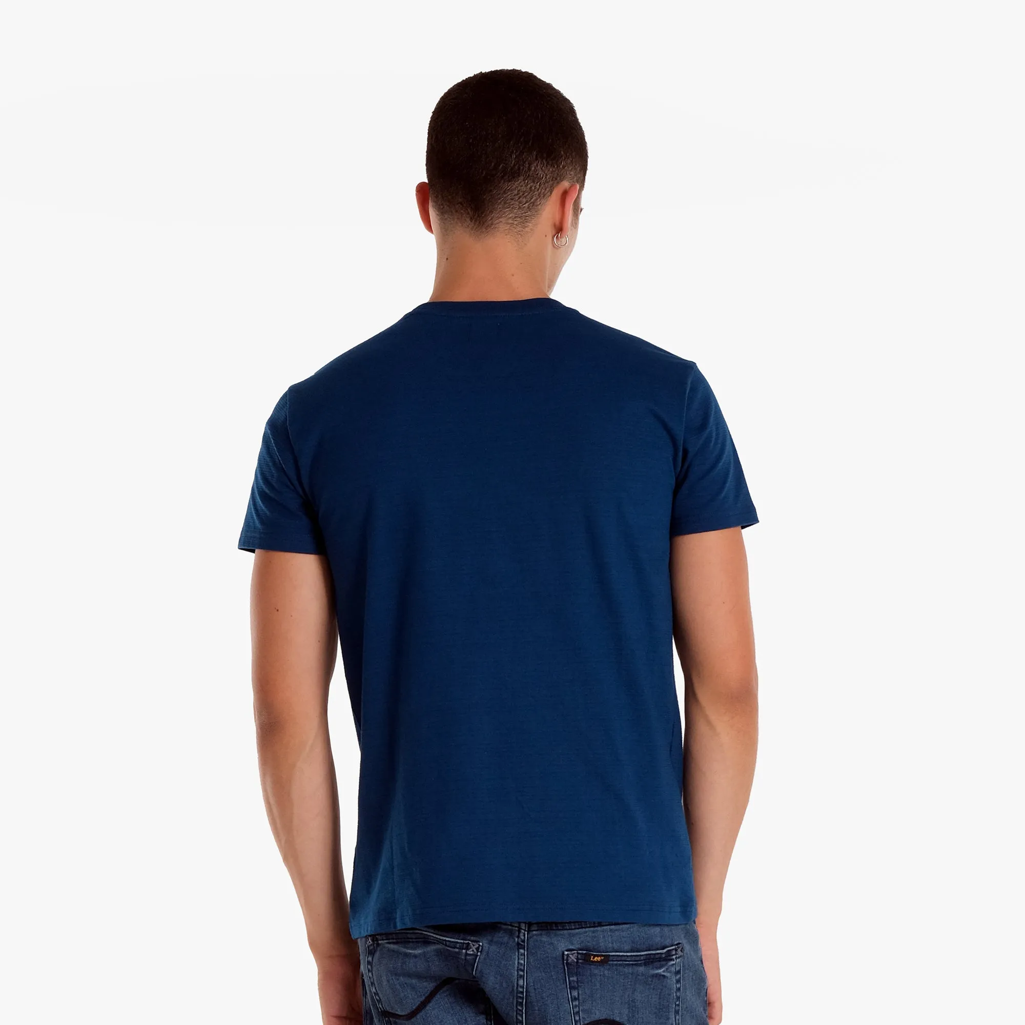 MENS' ROUND NECK LOGO TEE