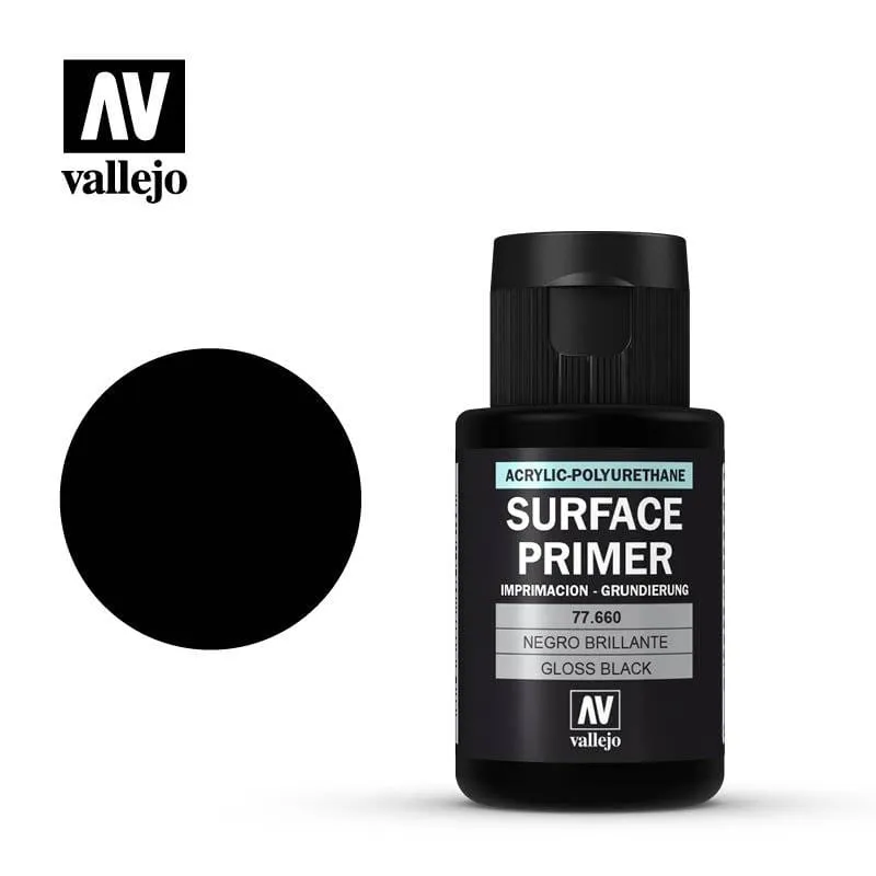 Metal Color - Gloss Black Primer 32ml 77.660