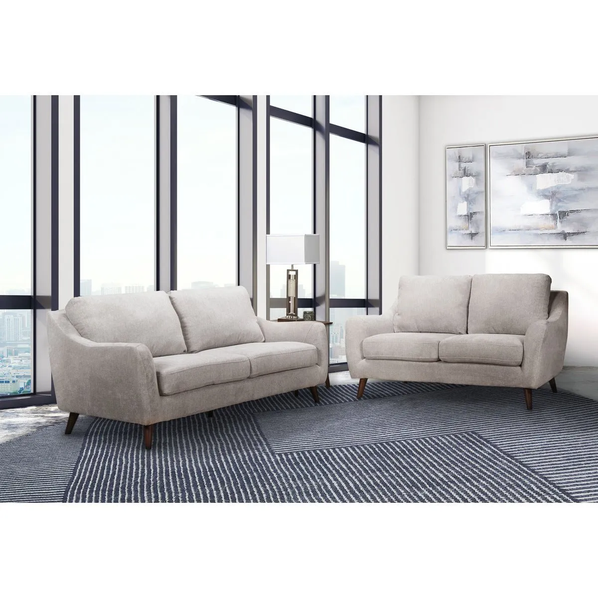 Mila Collection Loveseat