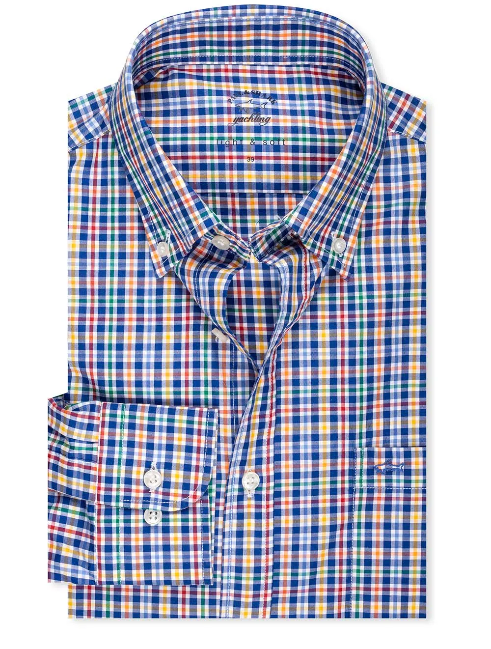 Multi Check Buttondown Shirt Multi