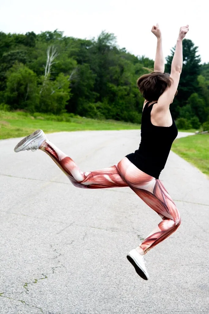 Muscle Print Leggings