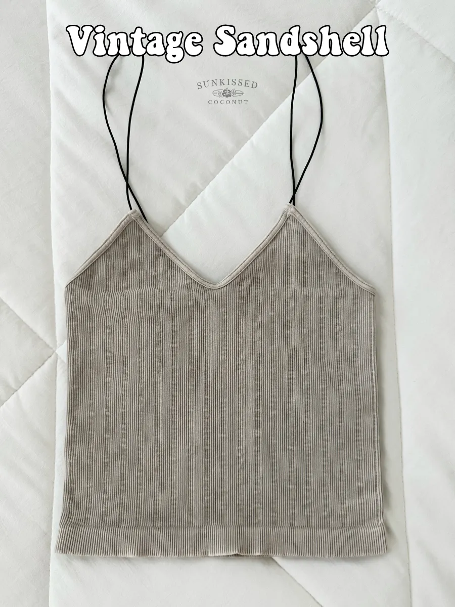 Neutral Seamless Tanktops