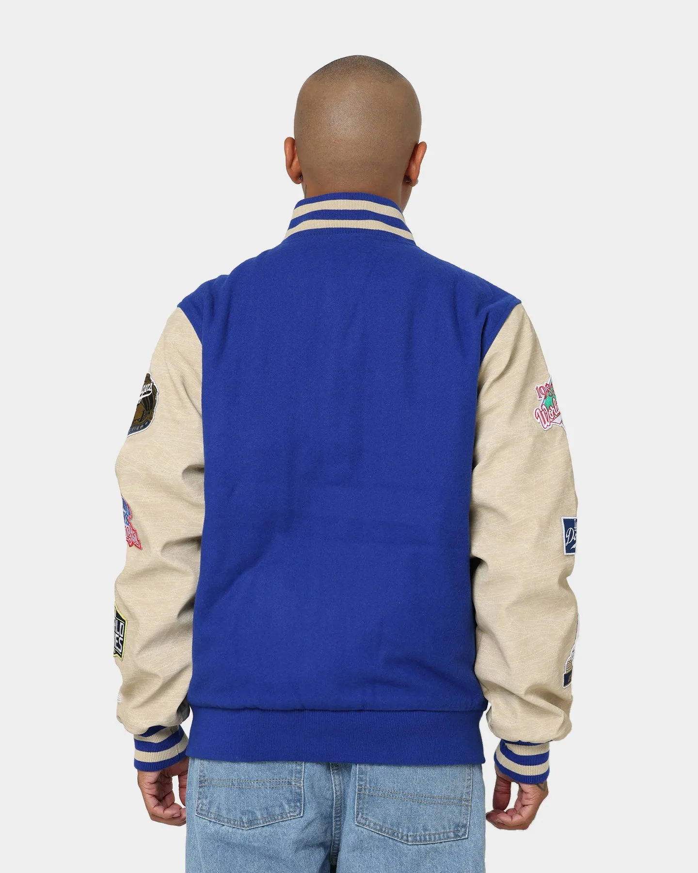 New Era Los Angeles Dodgers MLB World Series Varsity Jacket Blue