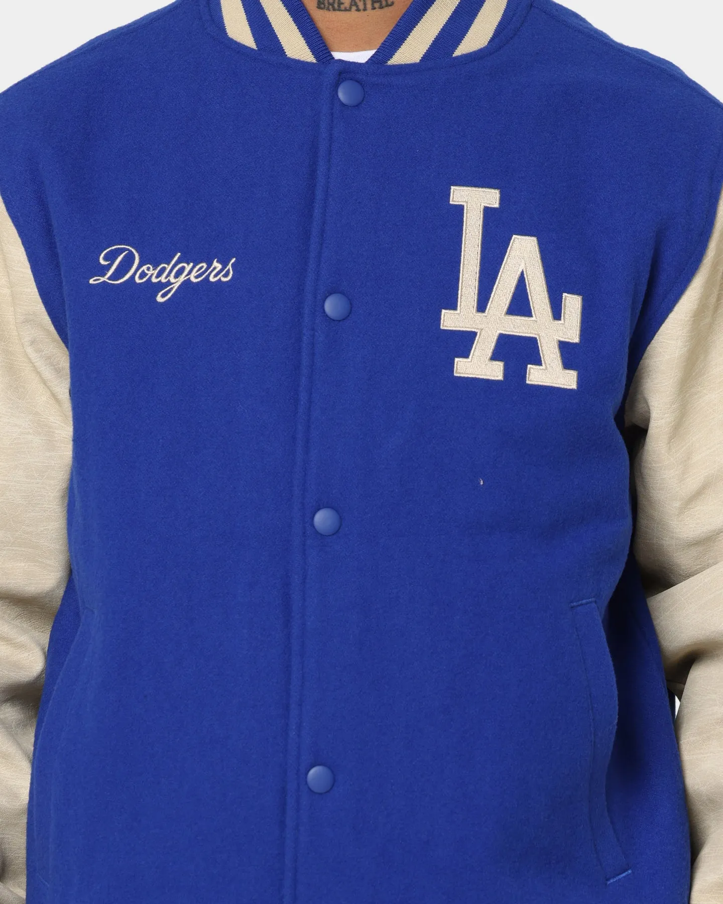 New Era Los Angeles Dodgers MLB World Series Varsity Jacket Blue