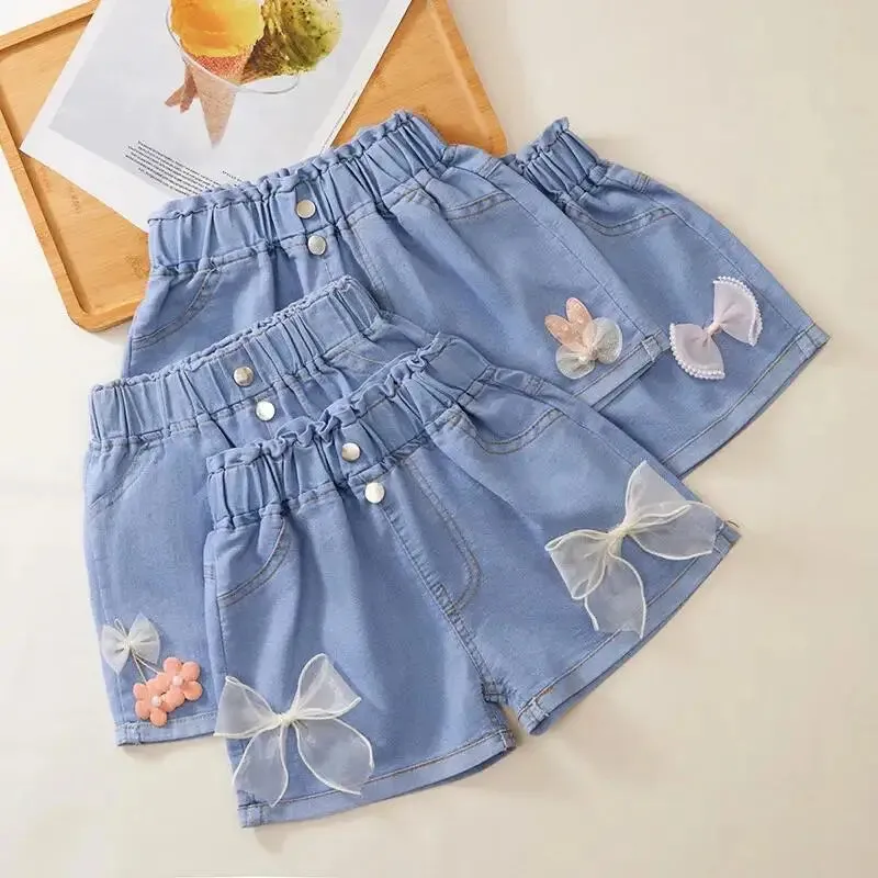 New Kids Baby Summer Cool Cute Denim Clothing Shorts Pants Clothes Fashion Children Girls Casual Short Trousers Casual Jeans