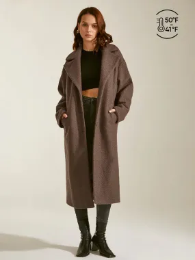 Oversized Essential Graceful Long Coat