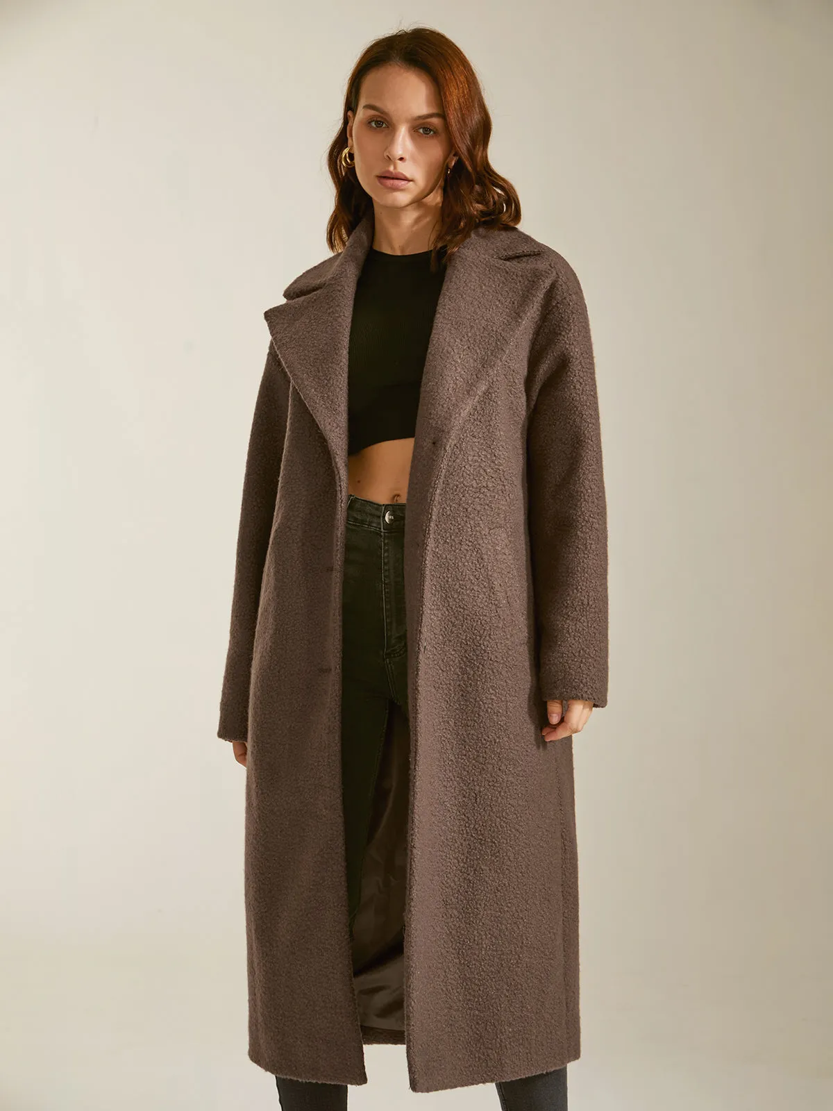 Oversized Essential Graceful Long Coat