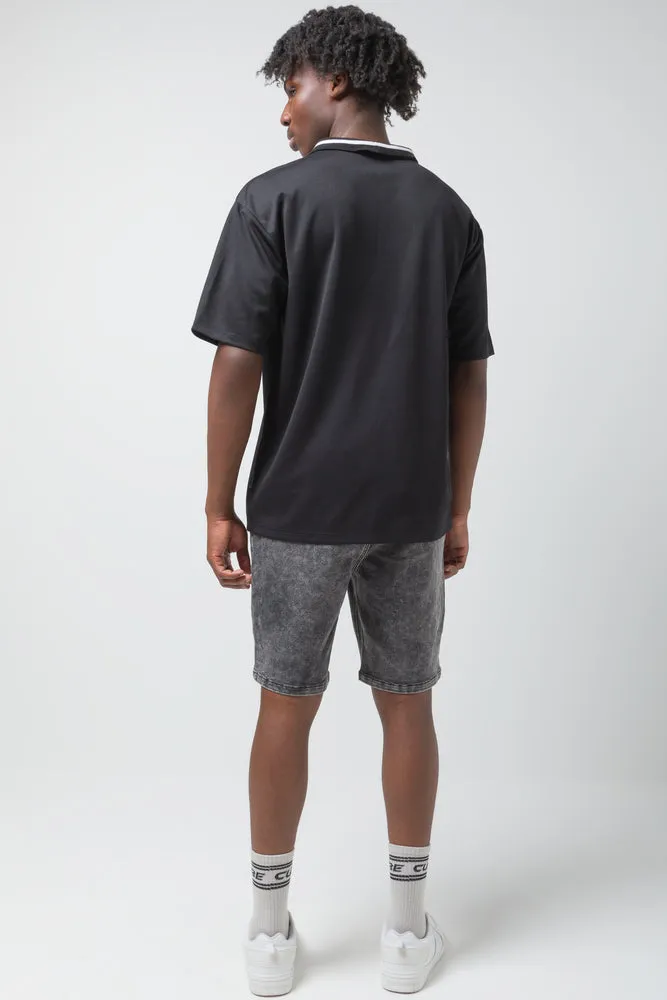 Oversized Style Golfer Black