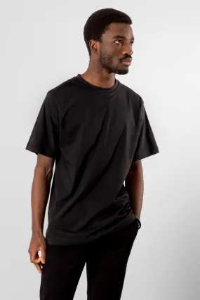 Oversized T-shirt - Black-Grey