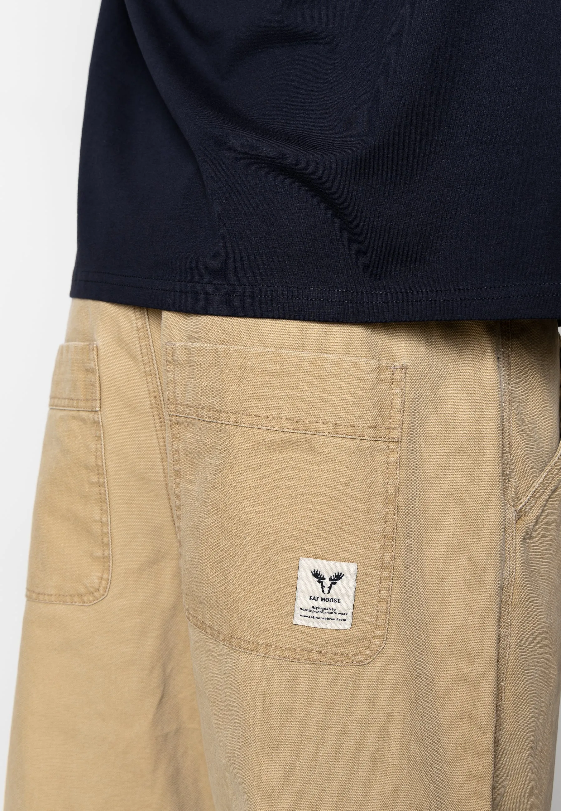 Pantaloni Fat Moose Dereck Canvas Trousers