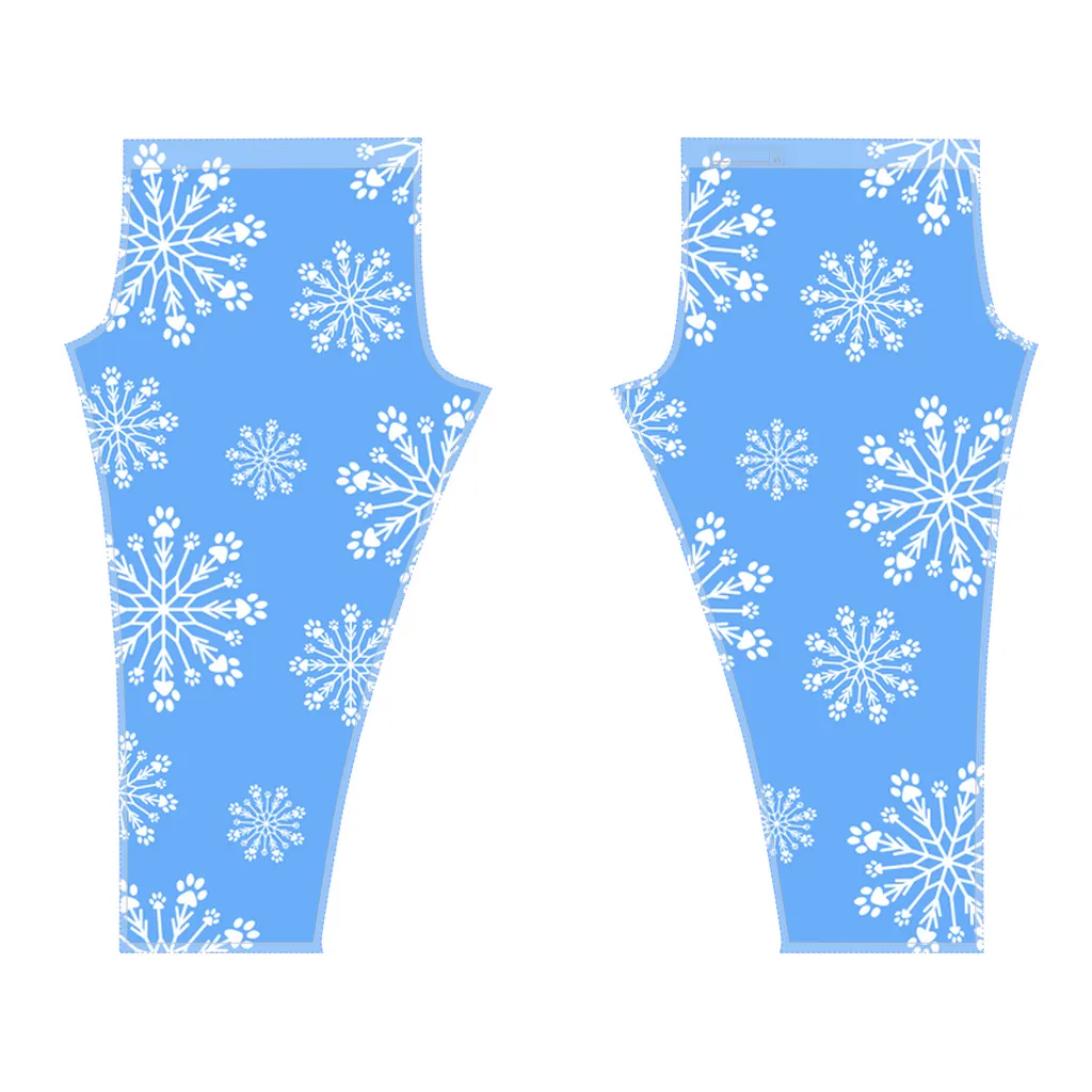 Paw Snowflake Leggings