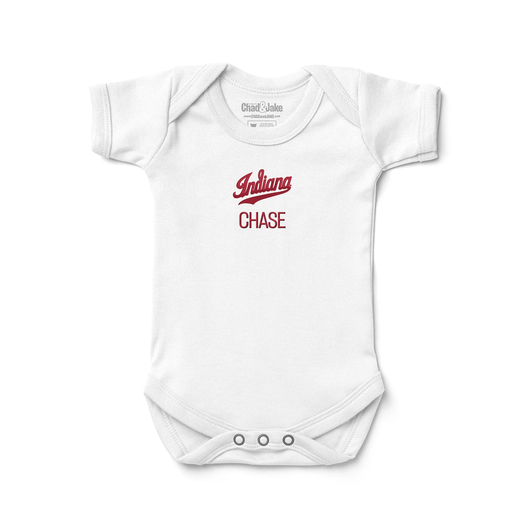 Personalized Indiana Hoosiers Script Indiana Bodysuit