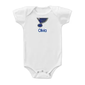 Personalized St. Louis Blues Bodysuit