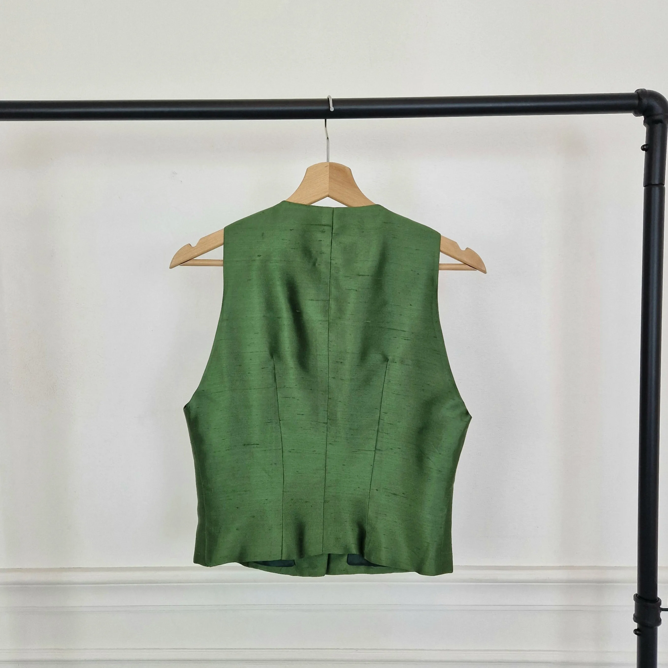 Prada | Gilet vintage seta verde