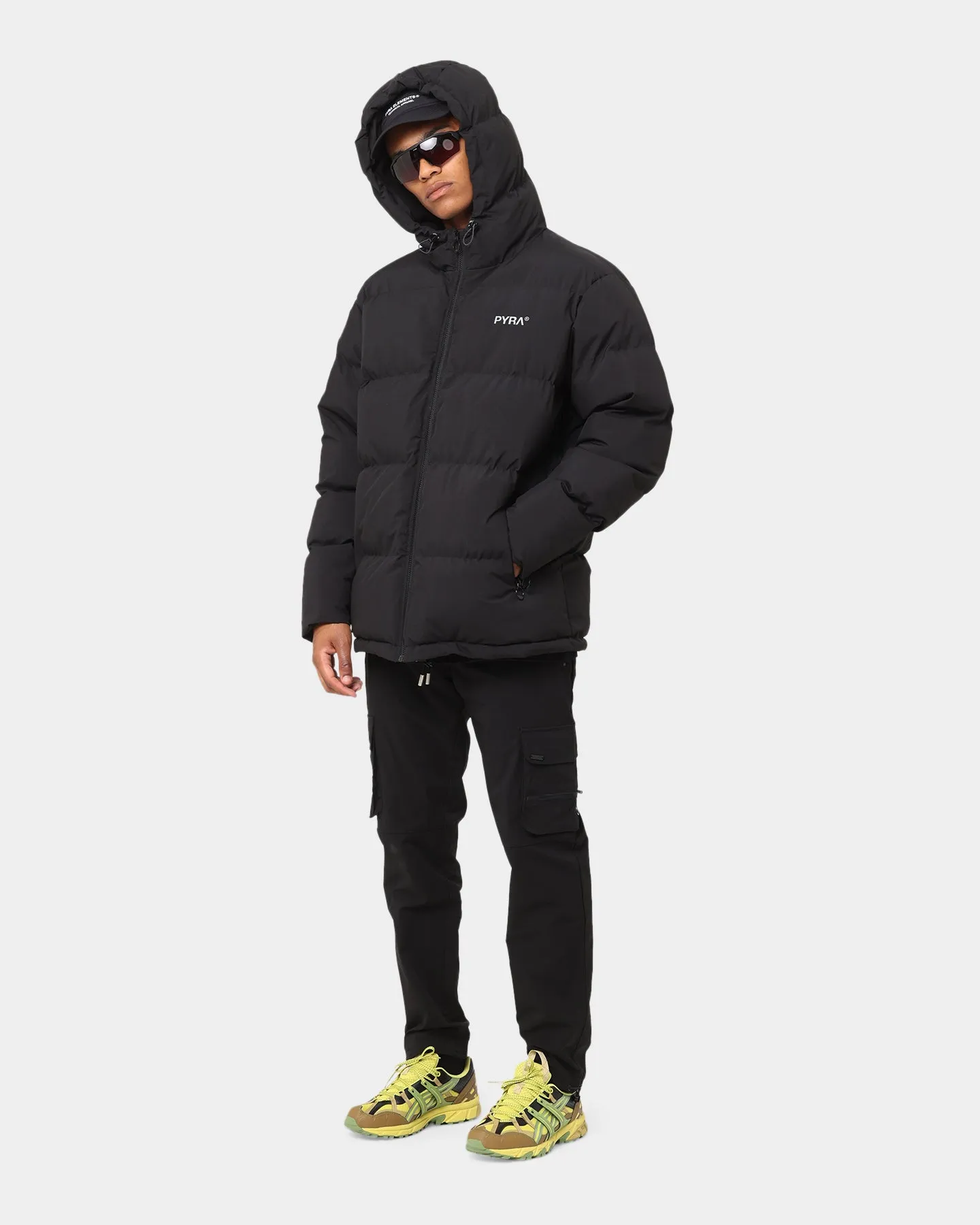 PYRA Alpine Puffa Jacket Black