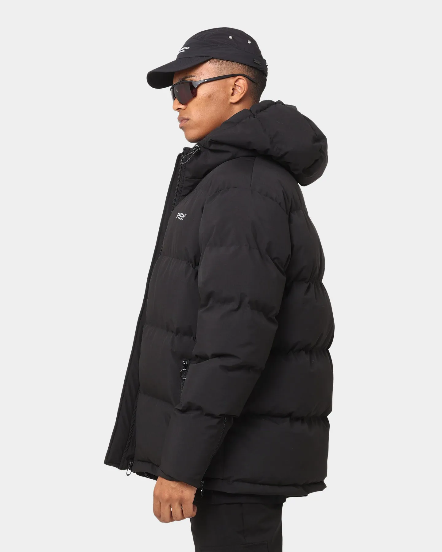 PYRA Alpine Puffa Jacket Black