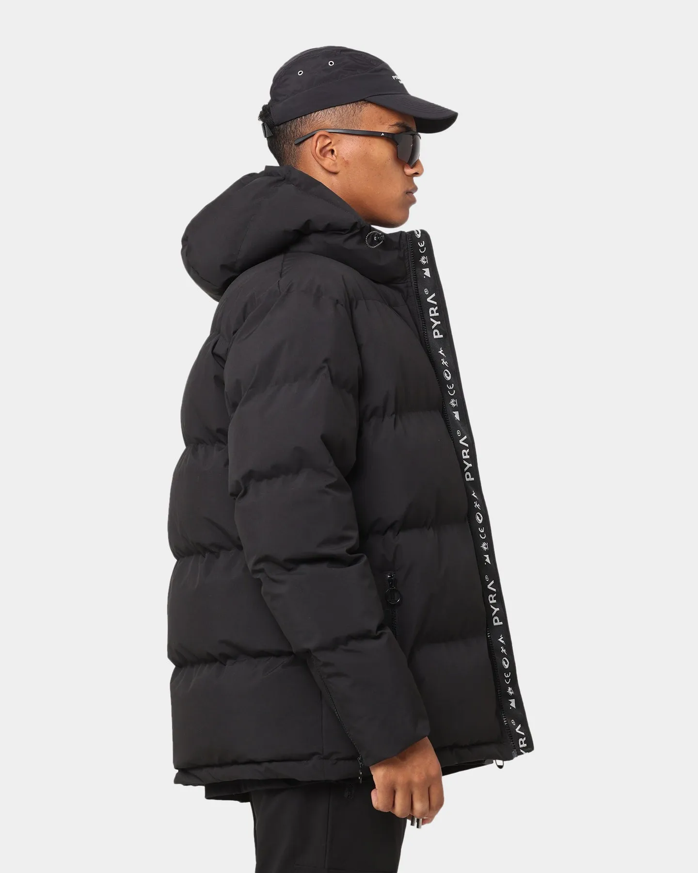 PYRA Alpine Puffa Jacket Black