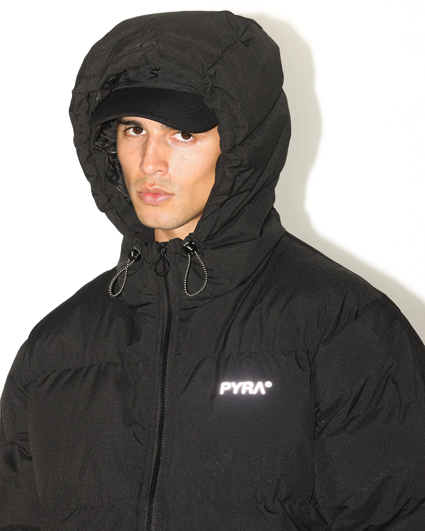 PYRA Alpine Puffa Jacket Black