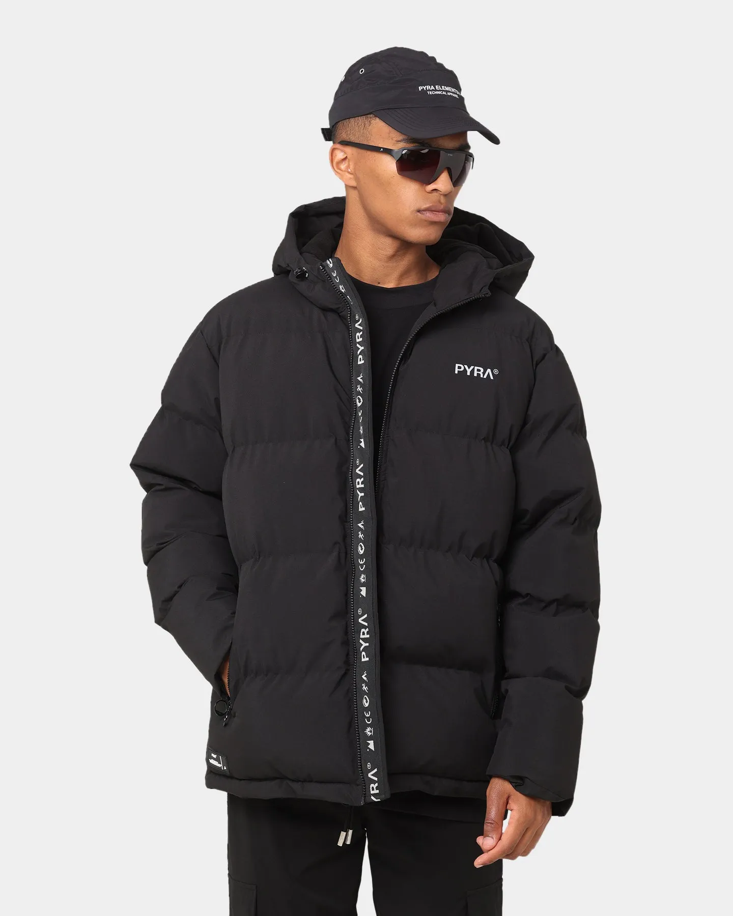 PYRA Alpine Puffa Jacket Black