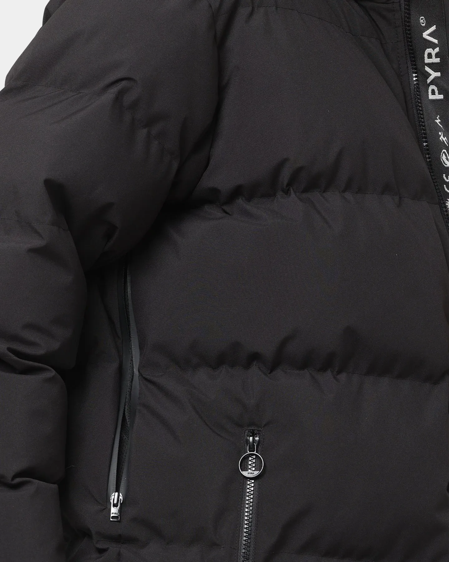 PYRA Alpine Puffa Jacket Black