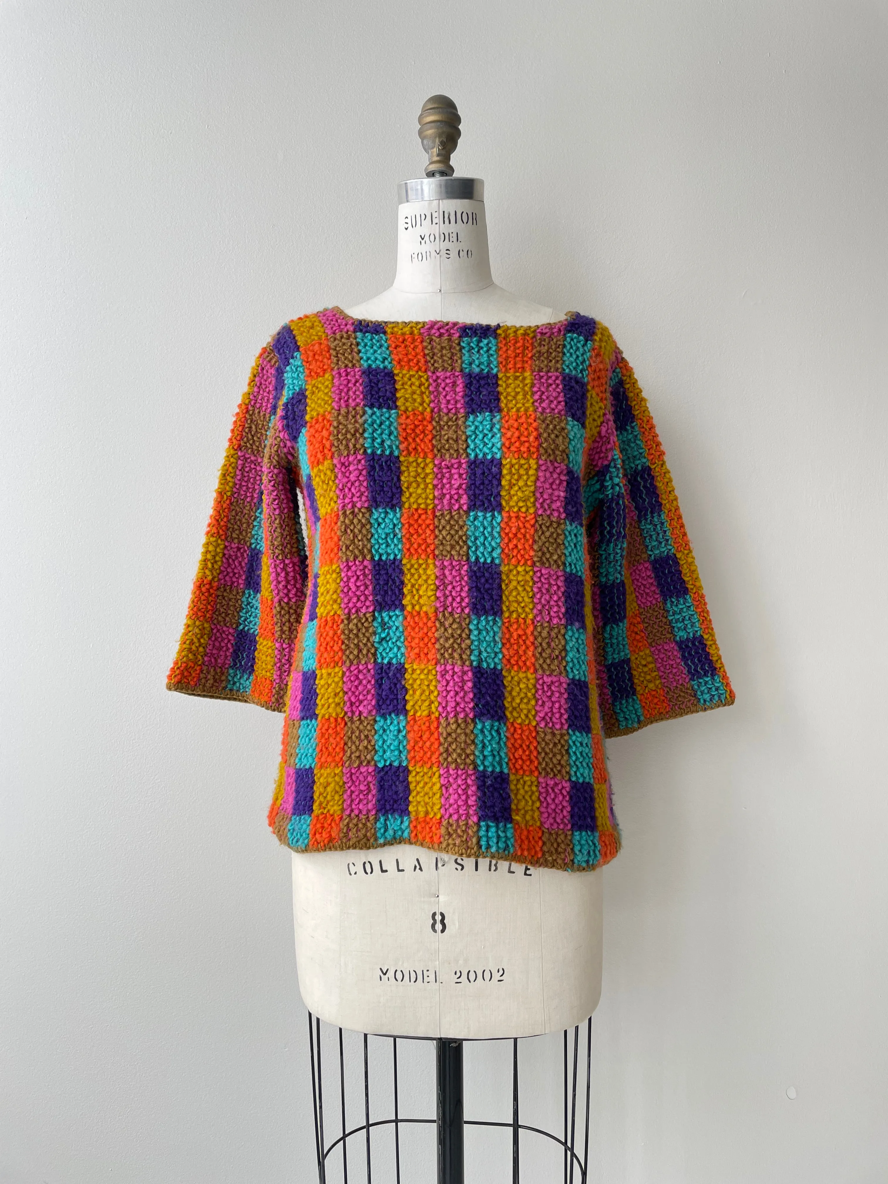 Que Colores 1960s Sweater