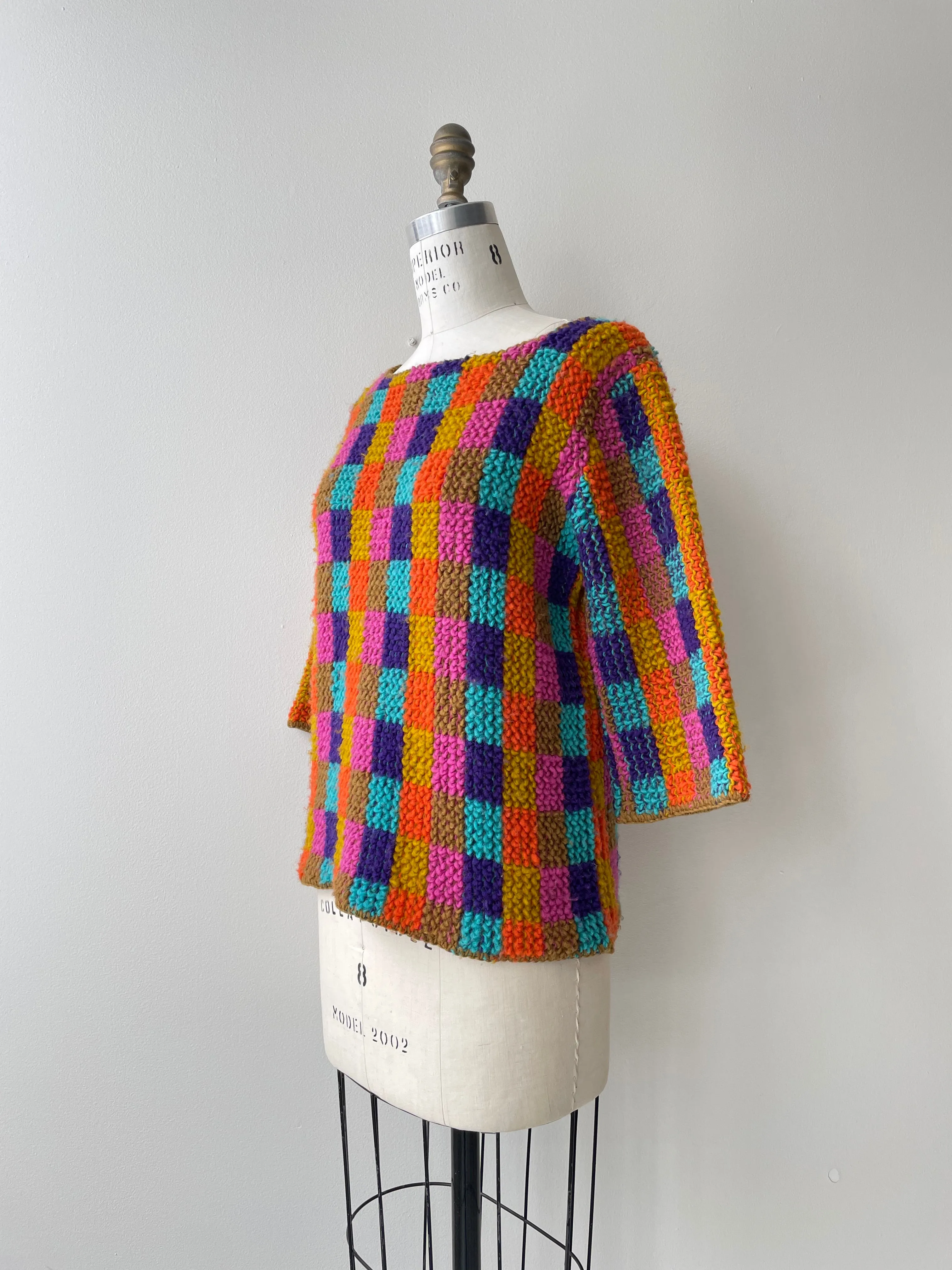 Que Colores 1960s Sweater