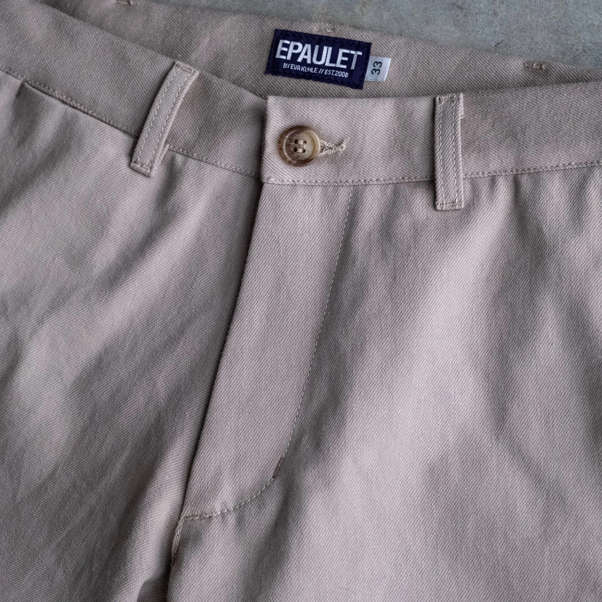 Rivet Chino Washed Khaki 10oz Howitzer Twill