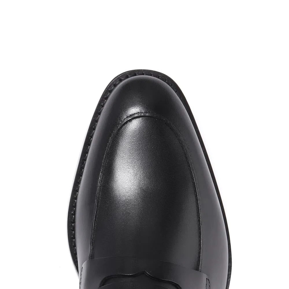 Russell Leather Penny Loafers - RUSSELL / 320 483