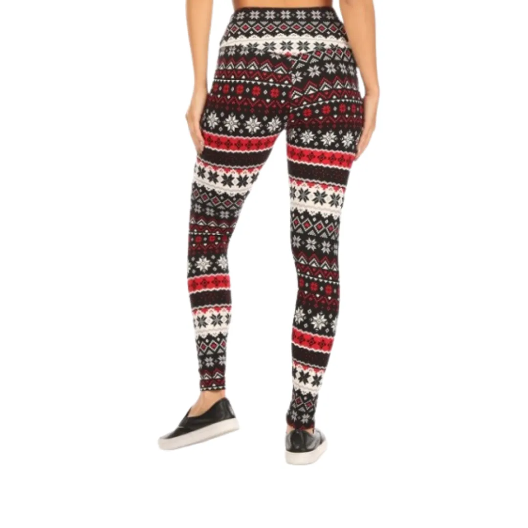 Sculpting 4 Way Stretch Fair Isle Leggings