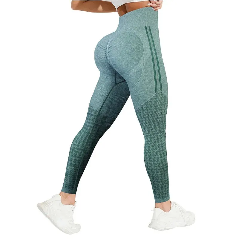 Seamless Printed High Waist Fashion Fitness Legging for Outdoor Activities