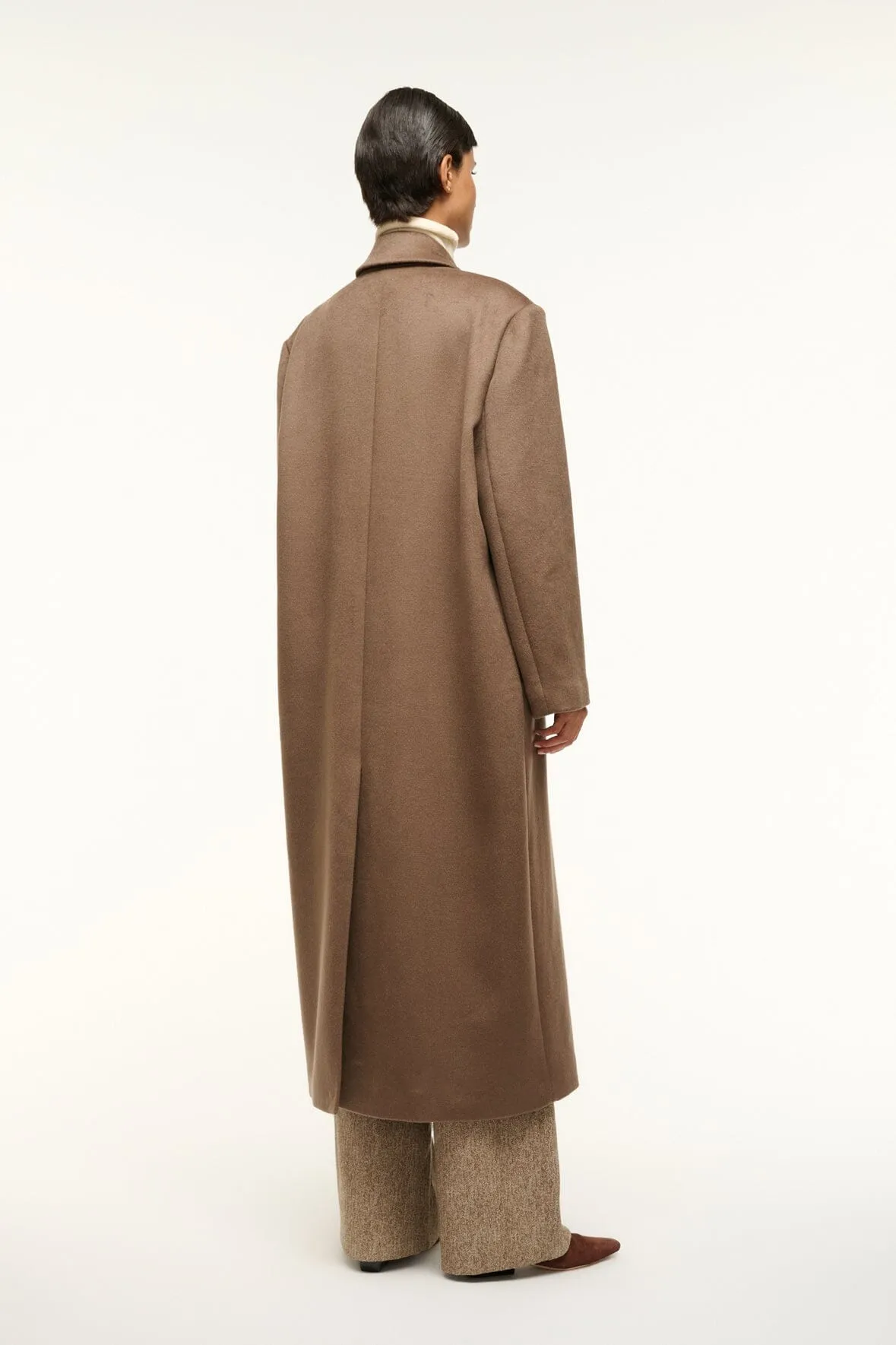 SERGE COAT | DEEP TAUPE