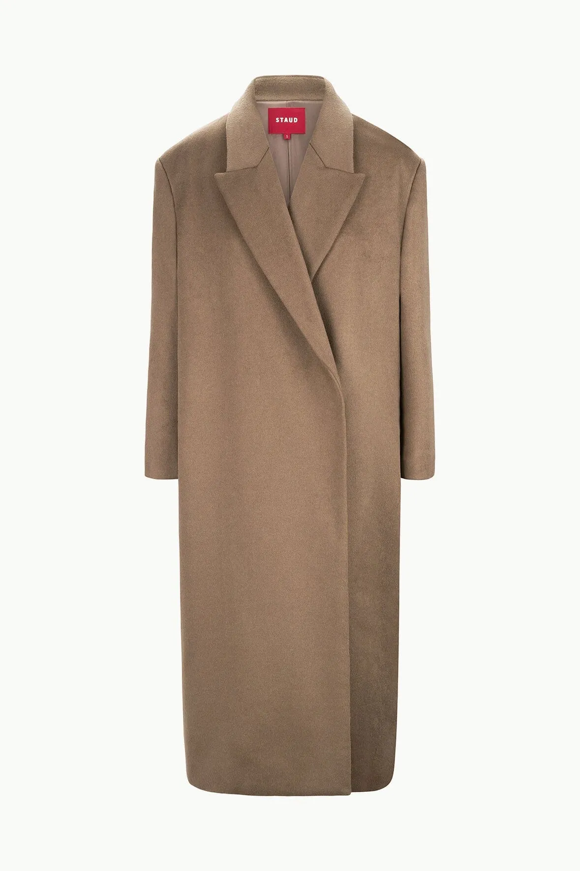 SERGE COAT | DEEP TAUPE