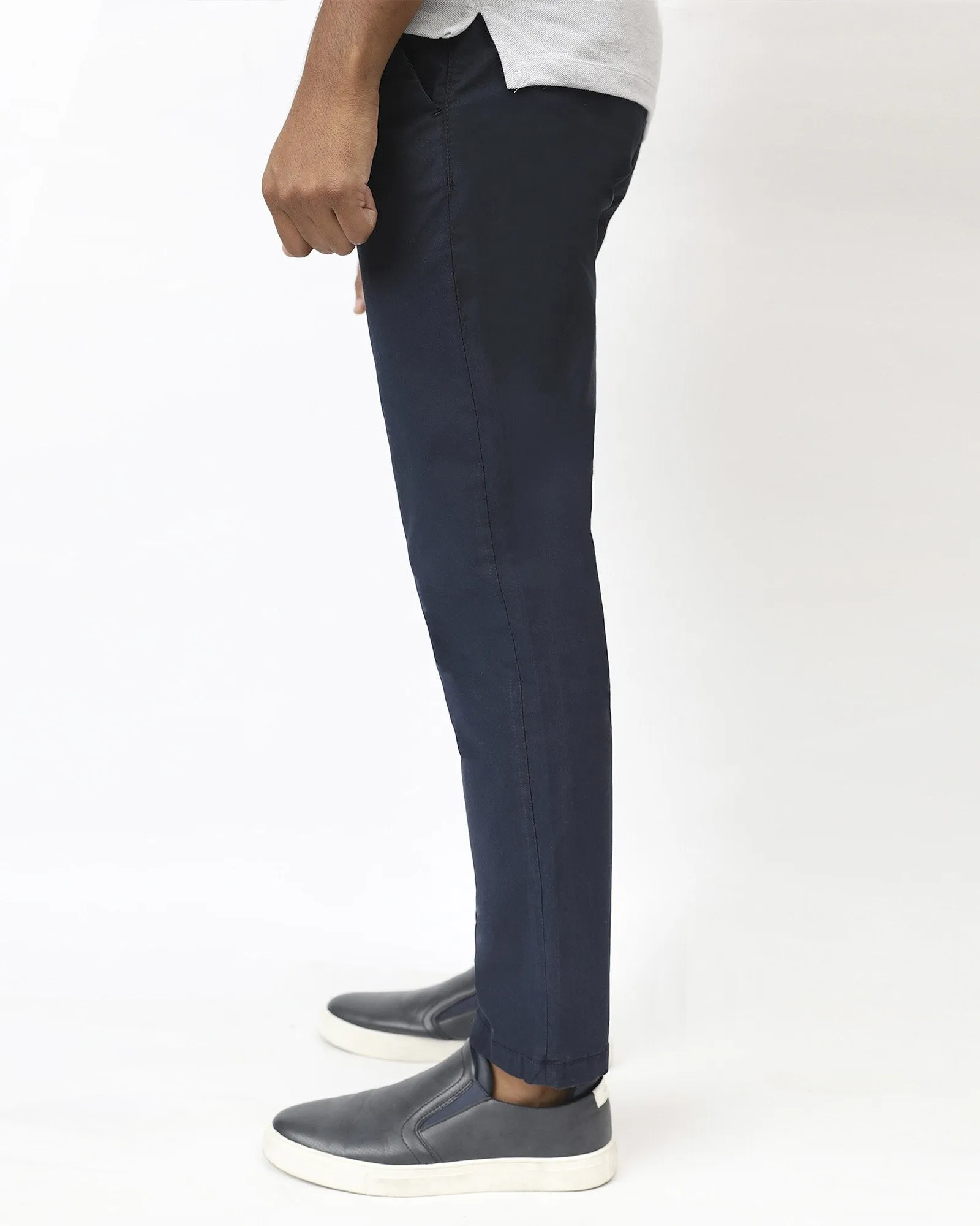 Side Pockets Skinny Pants