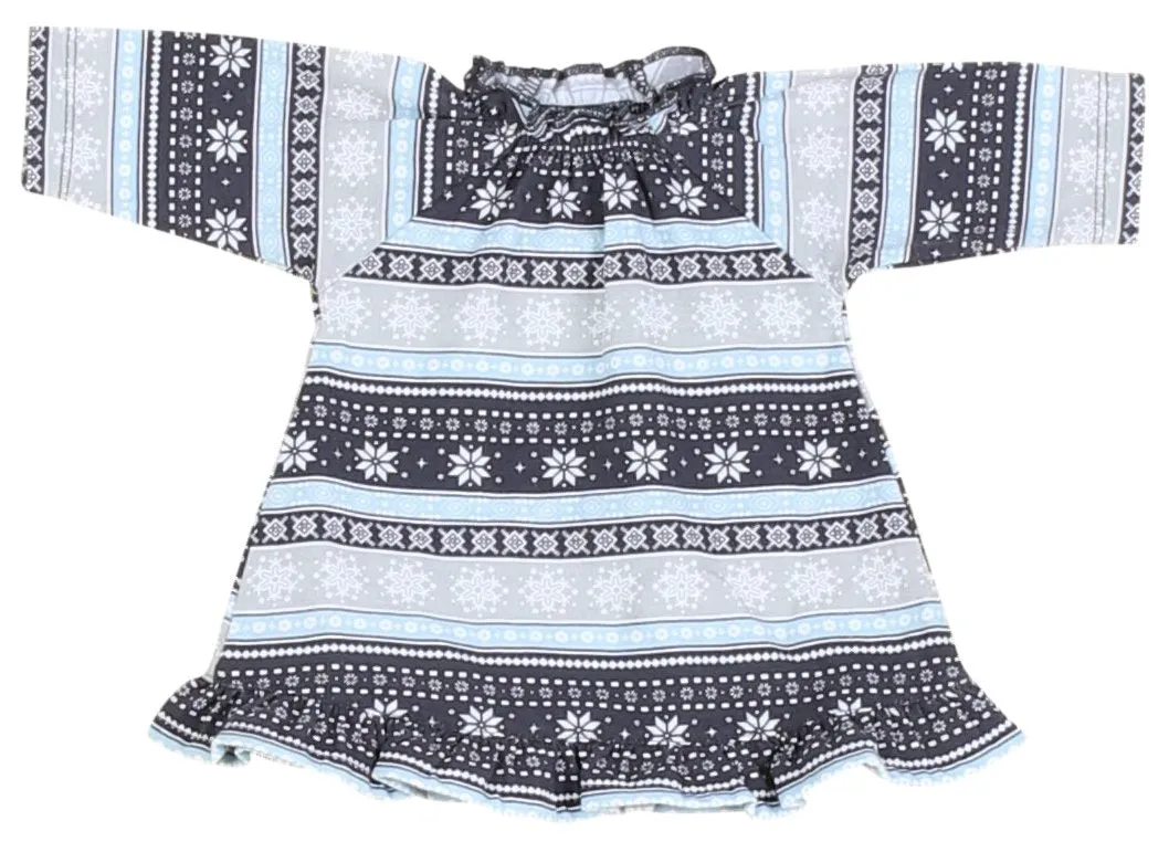 Sleepyheads Holiday Bear Family Matching Grey Fair Isle Pajama