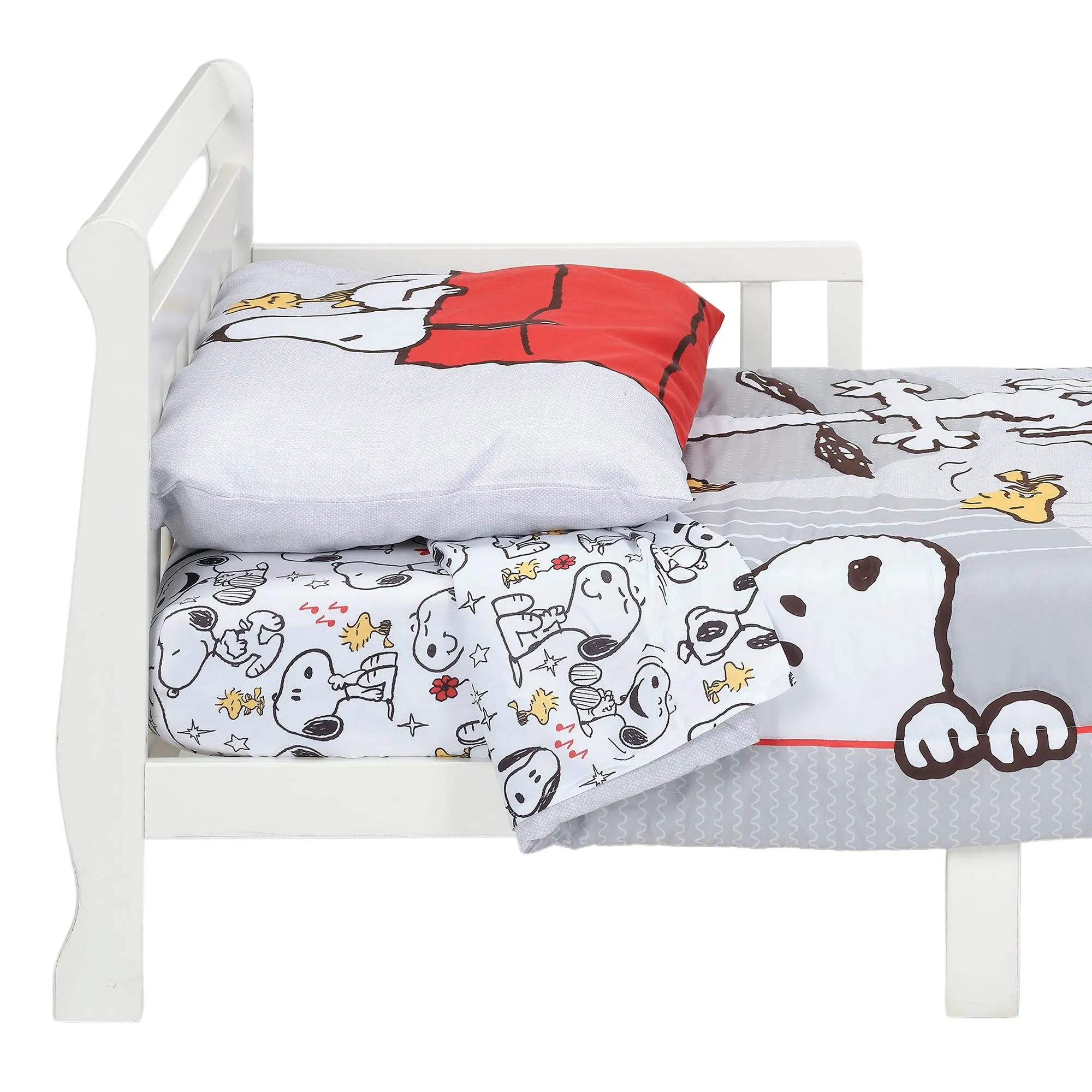 Snoopy Love 4-Piece Toddler Bedding Set