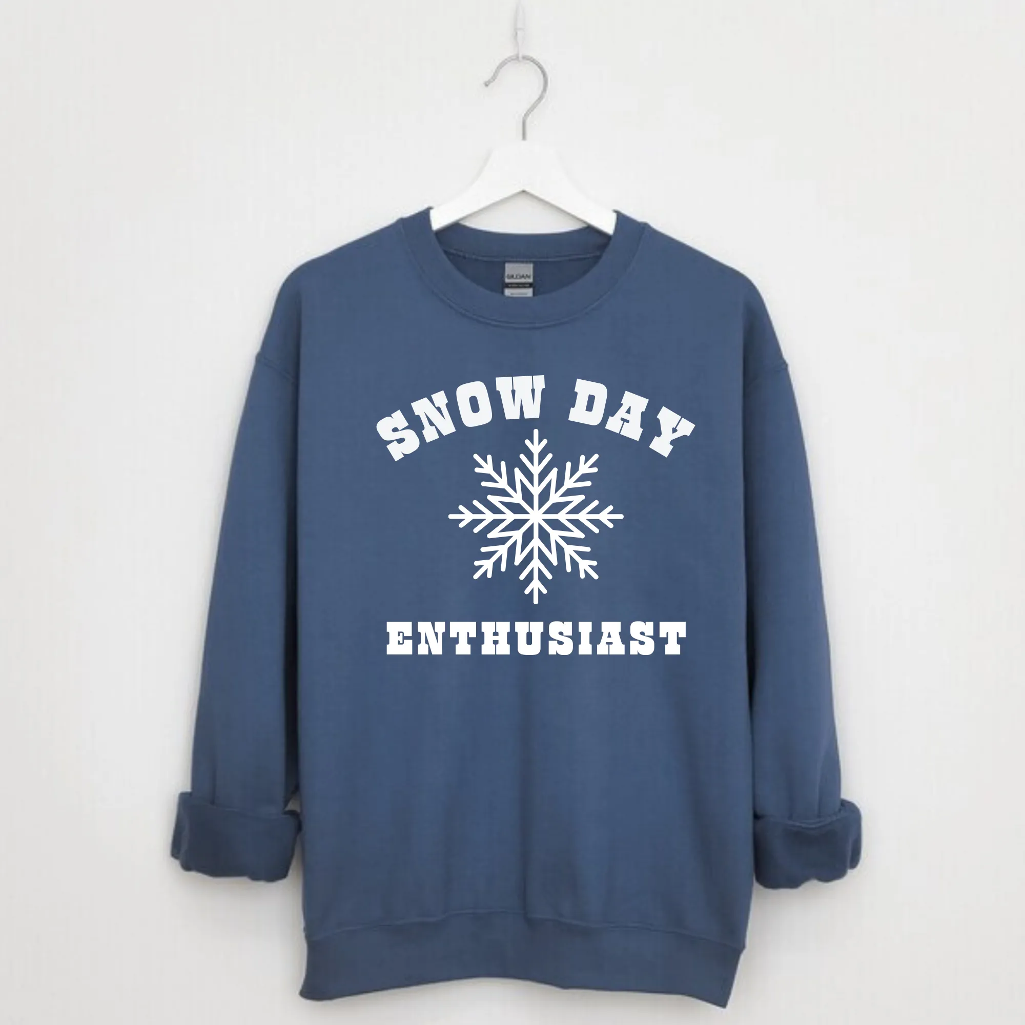 Snow Day Enthusiast Crewneck Sweatshirt