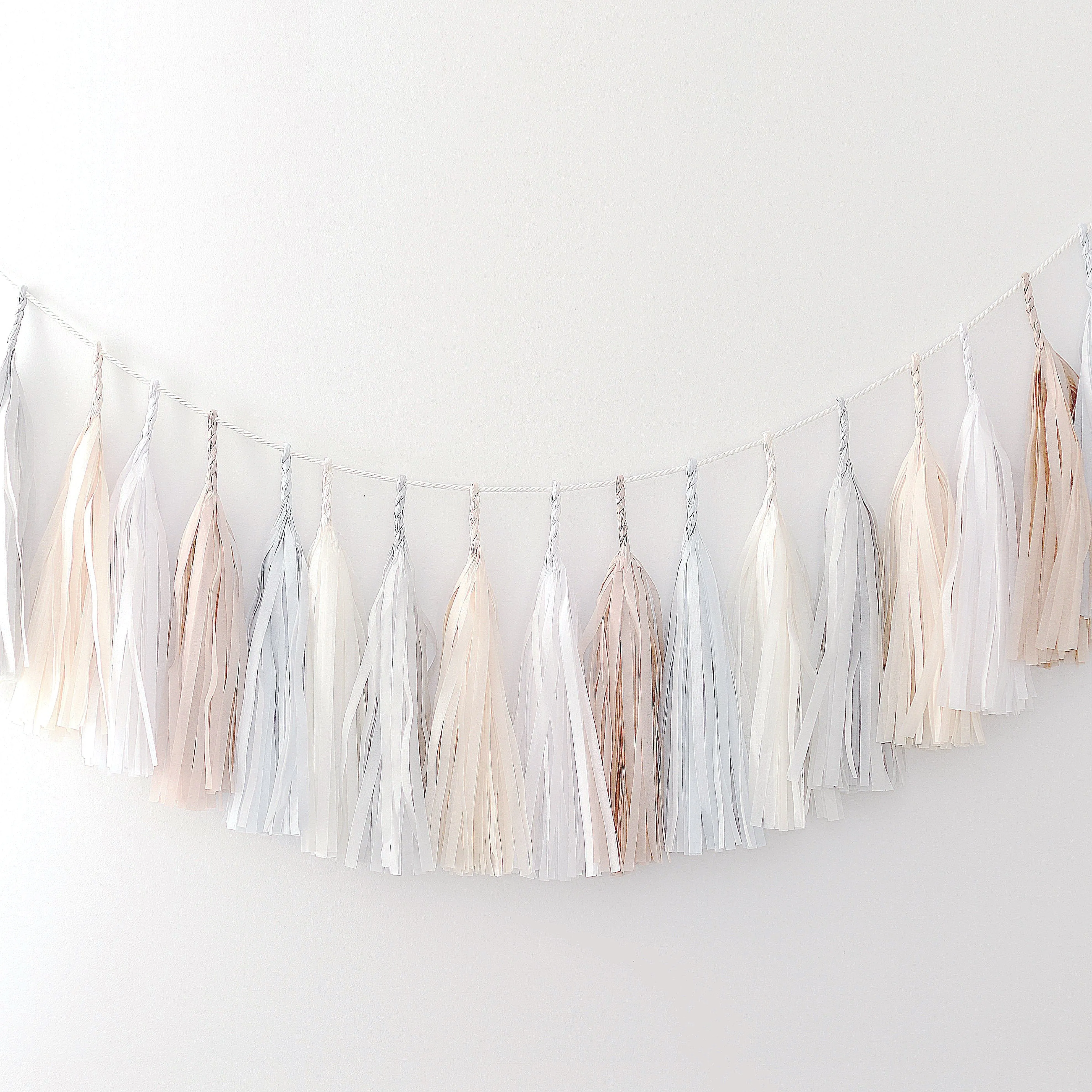 So neutral tassel garland - various lengths