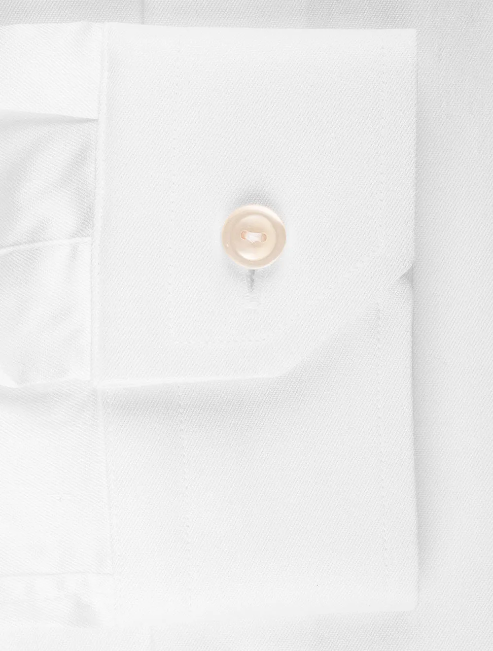 Super Slim Fit Single Cuff Shirt White