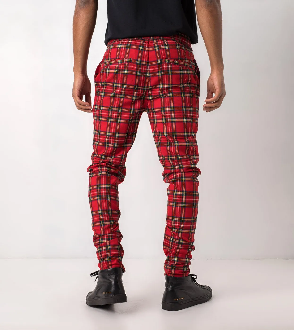 Tartan Unblockshot Chino Red