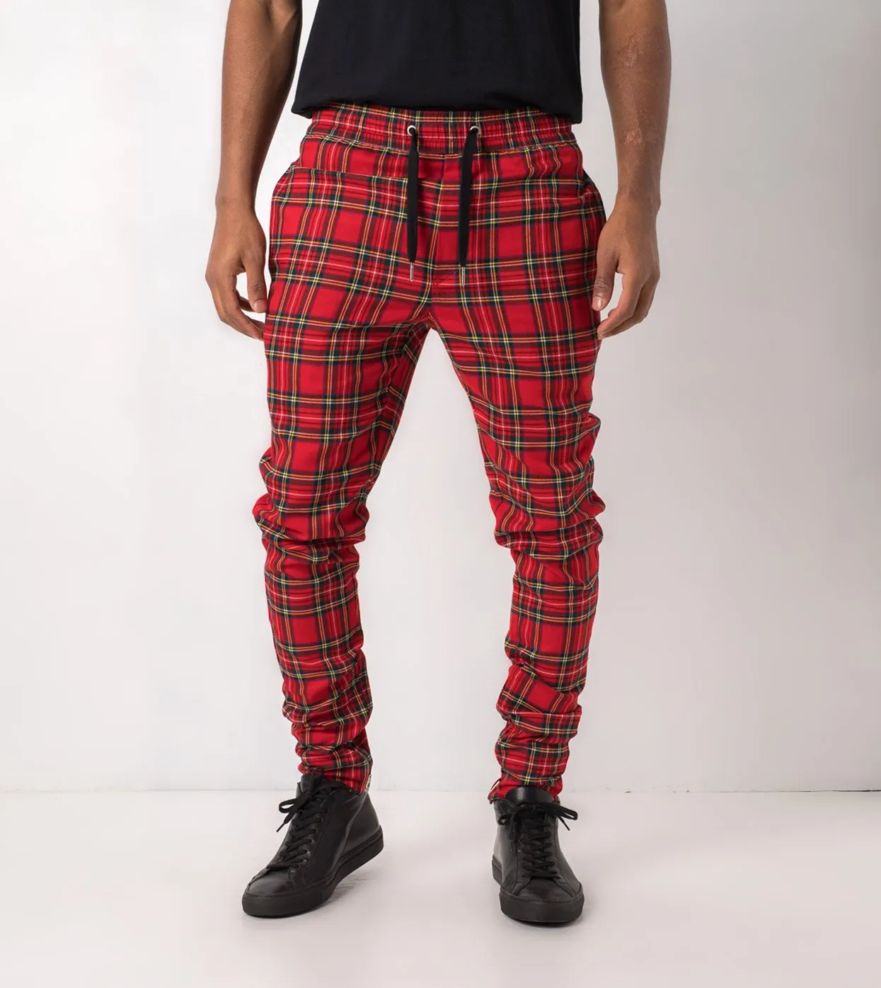 Tartan Unblockshot Chino Red