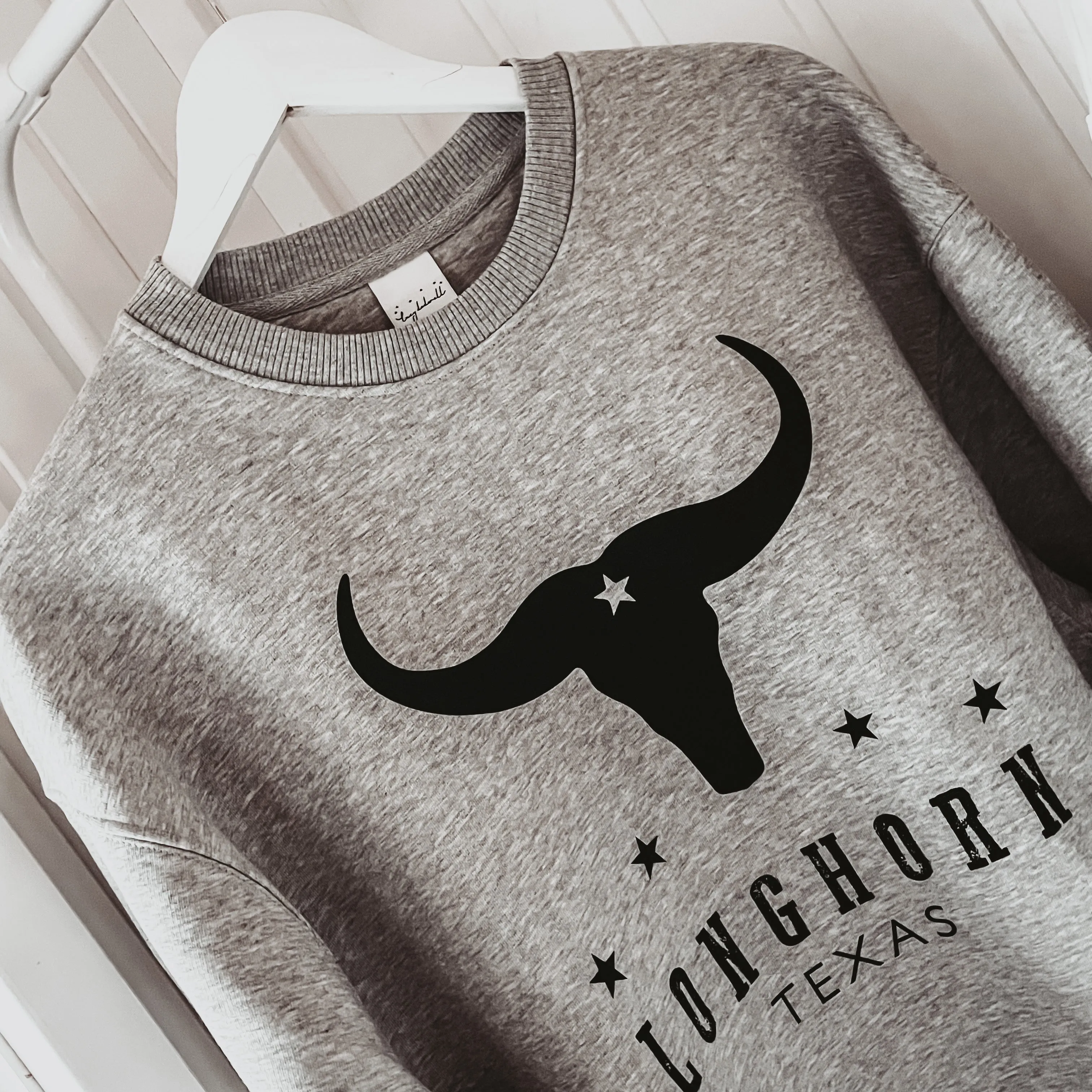 Texas Longhorn bull sweatshirt *super slouchy fit* *NOW JUST HALF PRICE!*