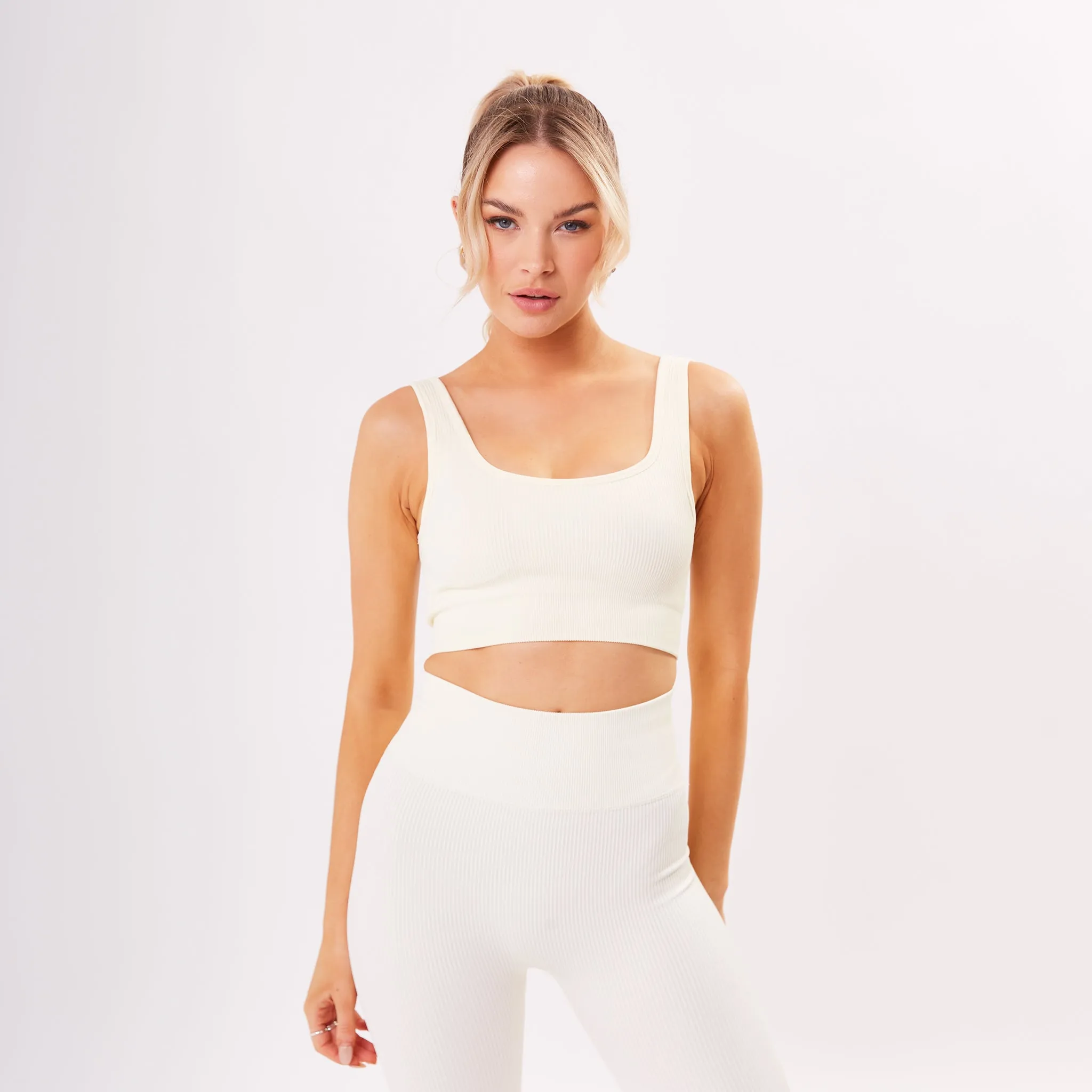 The Luxe Ribbed Sports Bra