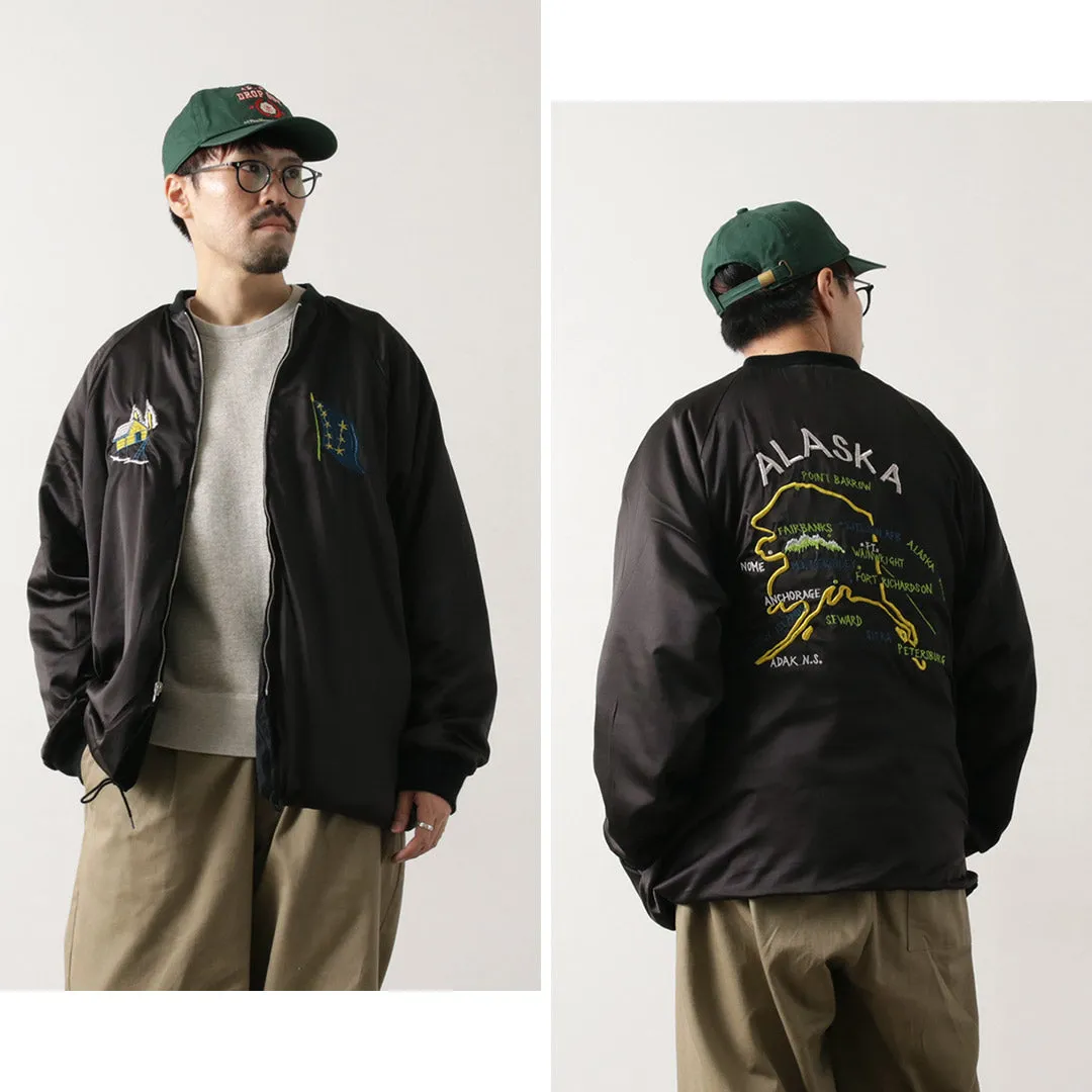 THRIFTY LOOK / Reversible Souvenir Alaska Jacket